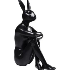 KARE Design Figurine décorative Rabbit Gillie noir> Accessoires