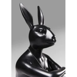 KARE Design Figurine décorative Rabbit Gillie noir><noscript><img width=