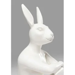 KARE Design Figurine décorative Rabbit Gillie blanc><noscript><img width=