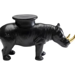 KARE Design Figurine décorative Rhino noir 41cm><noscript><img width=