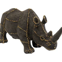 KARE Design Figurine décorative Rhino Rivets Pearls 26cm> Accessoires