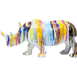 KARE Design Figurine décorative Rhino Colore 26cm> Accessoires