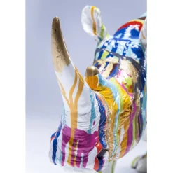 KARE Design Figurine décorative Rhino Colore 26cm><noscript><img width=