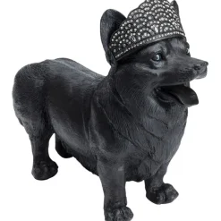 KARE Design Figurine décorative Royal Standing Corgi noir 52cm><noscript><img width=