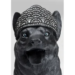 KARE Design Figurine décorative Royal Standing Corgi noir 52cm><noscript><img width=