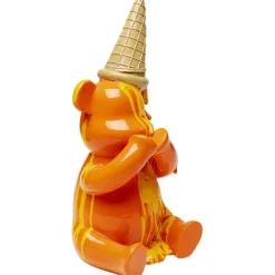 KARE Design Figurine décorative Sitting Gelato Bear Orange 37c> Accessoires