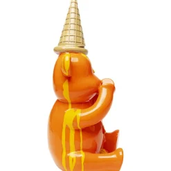 KARE Design Figurine décorative Sitting Gelato Bear Orange 37c><noscript><img width=