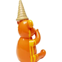 KARE Design Figurine décorative Sitting Gelato Bear Orange 37c><noscript><img width=