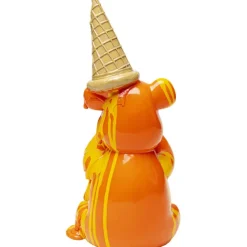 KARE Design Figurine décorative Sitting Gelato Bear Orange 37c><noscript><img width=