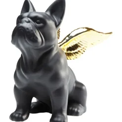 KARE Design Figurine décorative Sitting Angel Dog doré-noir><noscript><img width=