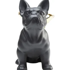 KARE Design Figurine décorative Sitting Angel Dog doré-noir><noscript><img width=