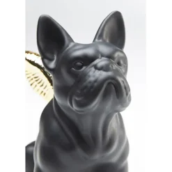 KARE Design Figurine décorative Sitting Angel Dog doré-noir><noscript><img width=