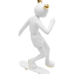 KARE Design Figurine décorative Skating Astronaut blanc><noscript><img width=