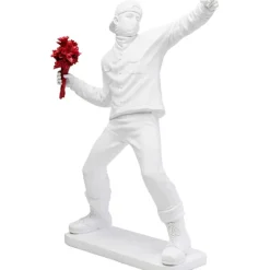 KARE Design Figurine décorative Street Art Bouquet blanc 67cm> Accessoires