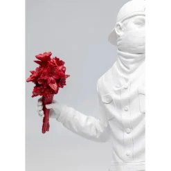 KARE Design Figurine décorative Street Art Bouquet blanc 67cm><noscript><img width=