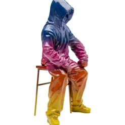 KARE Design Figurine décorative Street Art Boy Rainbow 36cm> Accessoires