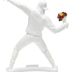 KARE Design Figurine décorative Street Art Bouquet blanc 27cm><noscript><img width=
