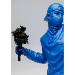 KARE Design Figurine décorative Street Art Bouquet bleu 67cm><noscript><img width=