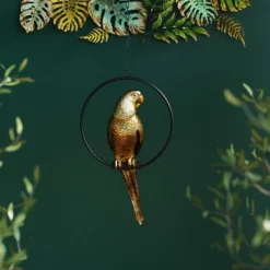 KARE Design Figurine décorative Swinging Parrouge doré> Accessoires