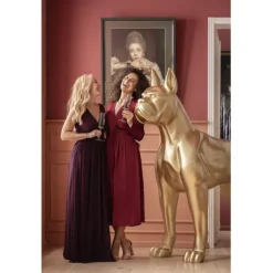 KARE Design Figurine décorative Toto XL gold 180 cm><noscript><img width=