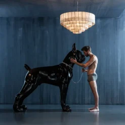 KARE Design Figurine décorative Toto XL noir 180cm> Accessoires