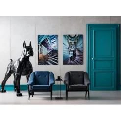 KARE Design Figurine décorative Toto XL noir 180cm><noscript><img width=