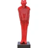 KARE Design Figurine décorative Welcome Guest rouge PM> Accessoires