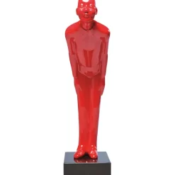 KARE Design Figurine décorative Welcome Guest rouge PM> Accessoires
