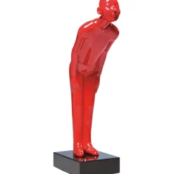 KARE Design Figurine décorative Welcome Guest rouge PM><noscript><img width=