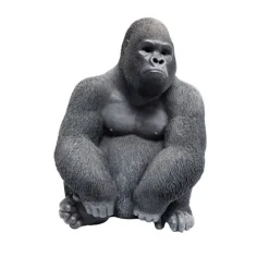 KARE Design Figurine décorativeMonkey Gorilla Side Medium noir> Accessoires