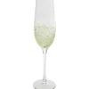KARE Design Flûte à champagne Confetti vert 26cm> Accessoires