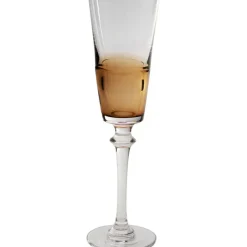 KARE Design Flûte à champagne Mimi ambre 24cm> Accessoires