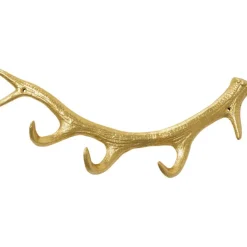 KARE Design Garderobe murale Antler doré 35cm> Meubles