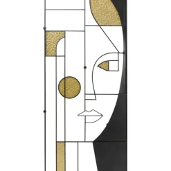 KARE Design Garderobe murale Art Girl Face 90x200cm> Meubles