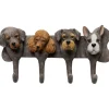KARE Design Garderobe murale Dog Family 31cm> Meubles