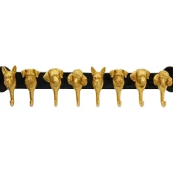 KARE Design Garderobe murale Dog Family doré 69cm> Meubles
