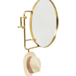 KARE Design Garderobe murale Tristan Miroir Ø65cm><noscript><img width=