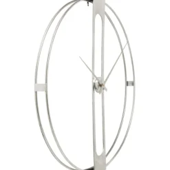 KARE Design Horloge murale Clip argenté Ø60cm><noscript><img width=