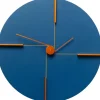 KARE Design Horloge murale Felice bleu Ø30cm> Accessoires
