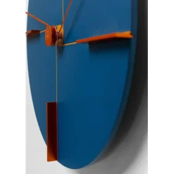 KARE Design Horloge murale Felice bleu Ø30cm><noscript><img width=