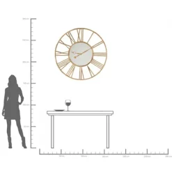 KARE Design Horloge murale Giant doré Ø120cm><noscript><img width=