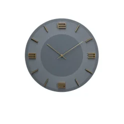 KARE Design Horloge murale Leonardo gris/doré Ø49cm> Accessoires