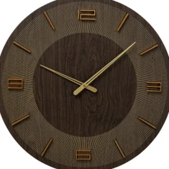 KARE Design Horloge murale Levi marron Ø60cm> Accessoires