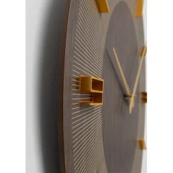 KARE Design Horloge murale Levi marron Ø60cm><noscript><img width=