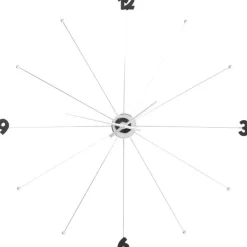 KARE Design Horloge murale Like Umbrella chromée> Accessoires