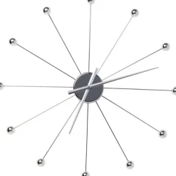 KARE Design Horloge murale Like Umbrella Balls chromé> Accessoires