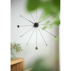 KARE Design Horloge murale Like Umbrella noire><noscript><img width=