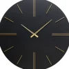 KARE Design Horloge murale Luca noir Ø70cm> Accessoires