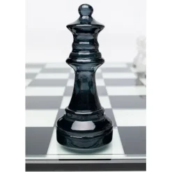 KARE Design Jeu d échecs Chess transparent 60x60cm><noscript><img width=