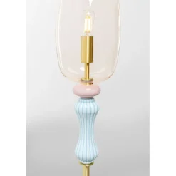 KARE Design Lampadaire Allegra doré 165cm><noscript><img width=
